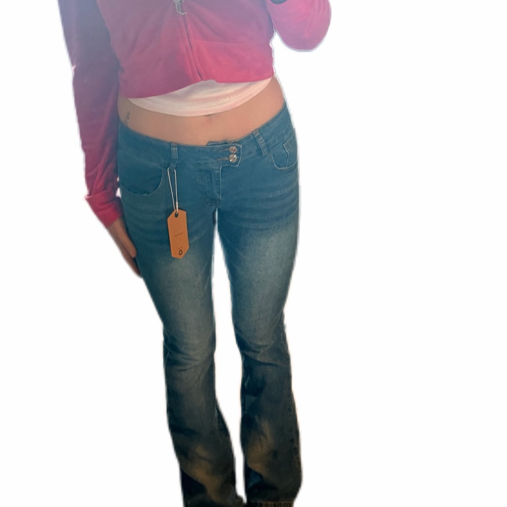 Classic Women's Bootcut Jeans - Blue